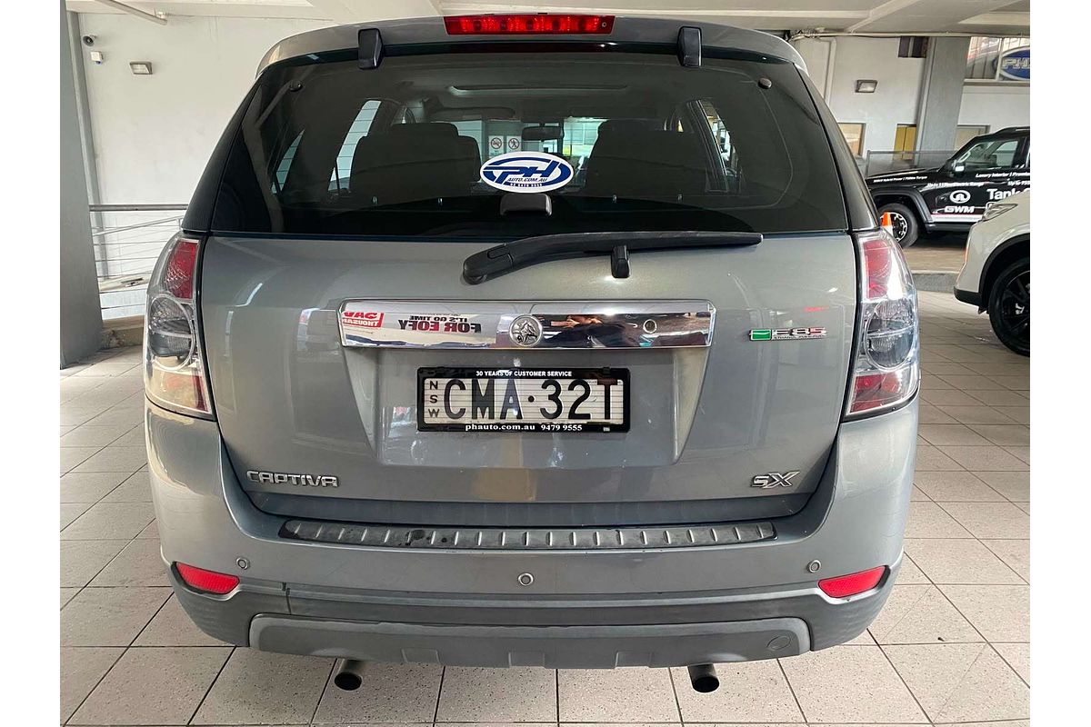 CAPTIVA CG MY13 7 SX (FWD) 2.4L 4Cyl MULTI POINT F/INJ 6 SP AUTOMATIC 4D WAGON 