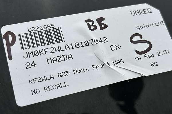 2024 Mazda CX-5 G25 Maxx Sport KF Series thumb-23