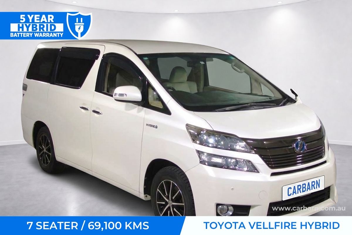 2013 Toyota Vellfire HYBRID X 4WD ATH20W