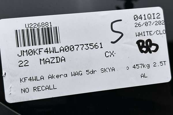 2022 Mazda CX-5 Akera KF Series thumb-23