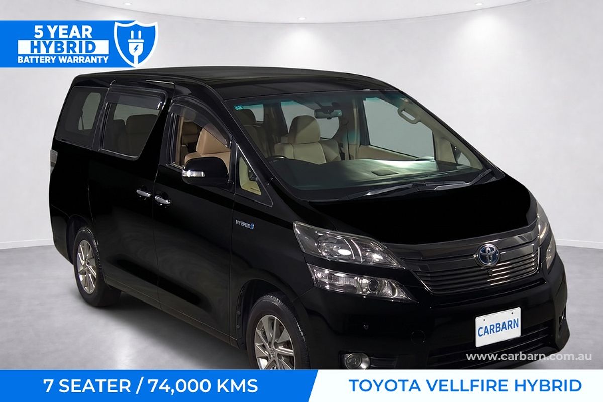 2012 Toyota Vellfire Hybrid X 4WD ATH20W