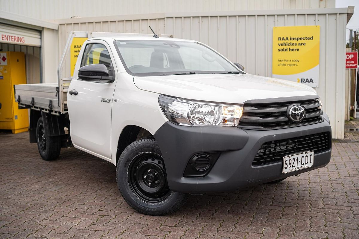 2019 Toyota Hilux Workmate TGN121R Rear Wheel Drive