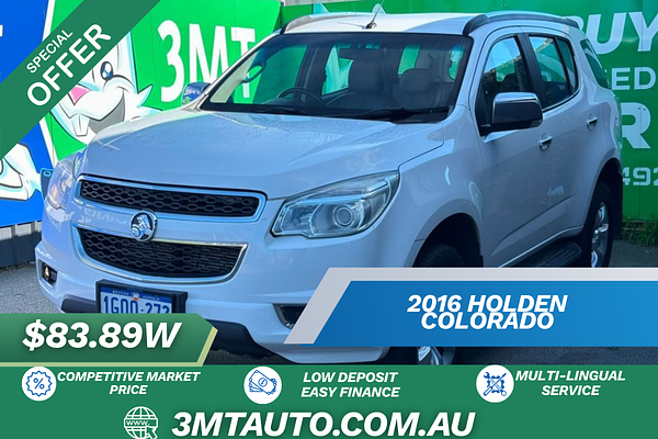 2016 Holden Colorado 7 LTZ RG