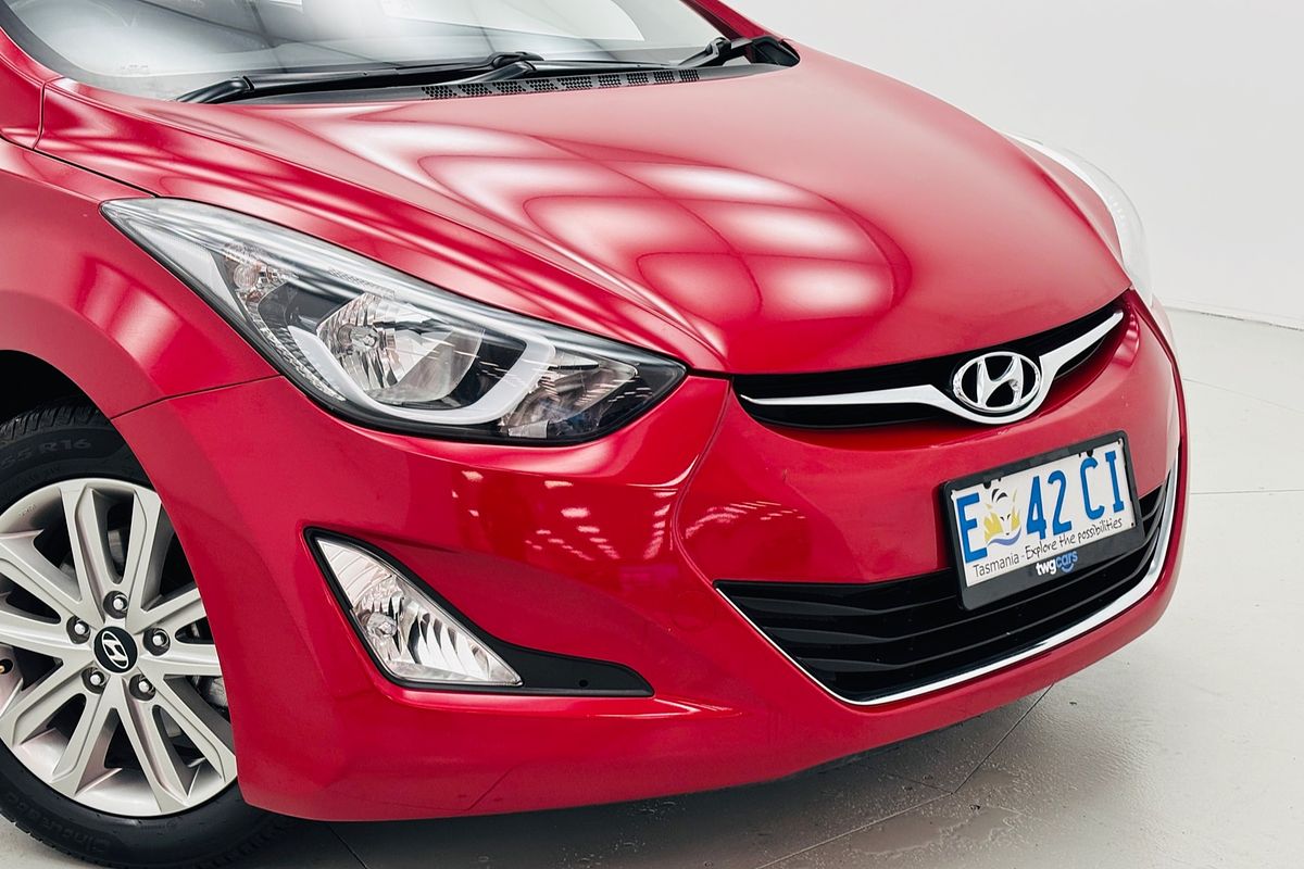 2014 HYUNDAI ELANTRA TROPHY 6 SP MANUAL 4D SEDAN 4CYL