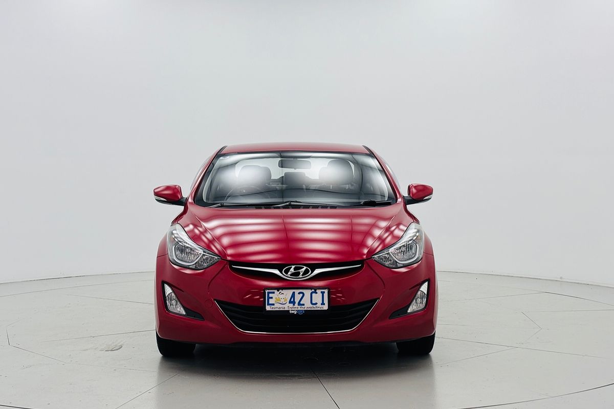 2014 HYUNDAI ELANTRA TROPHY 6 SP MANUAL 4D SEDAN 4CYL