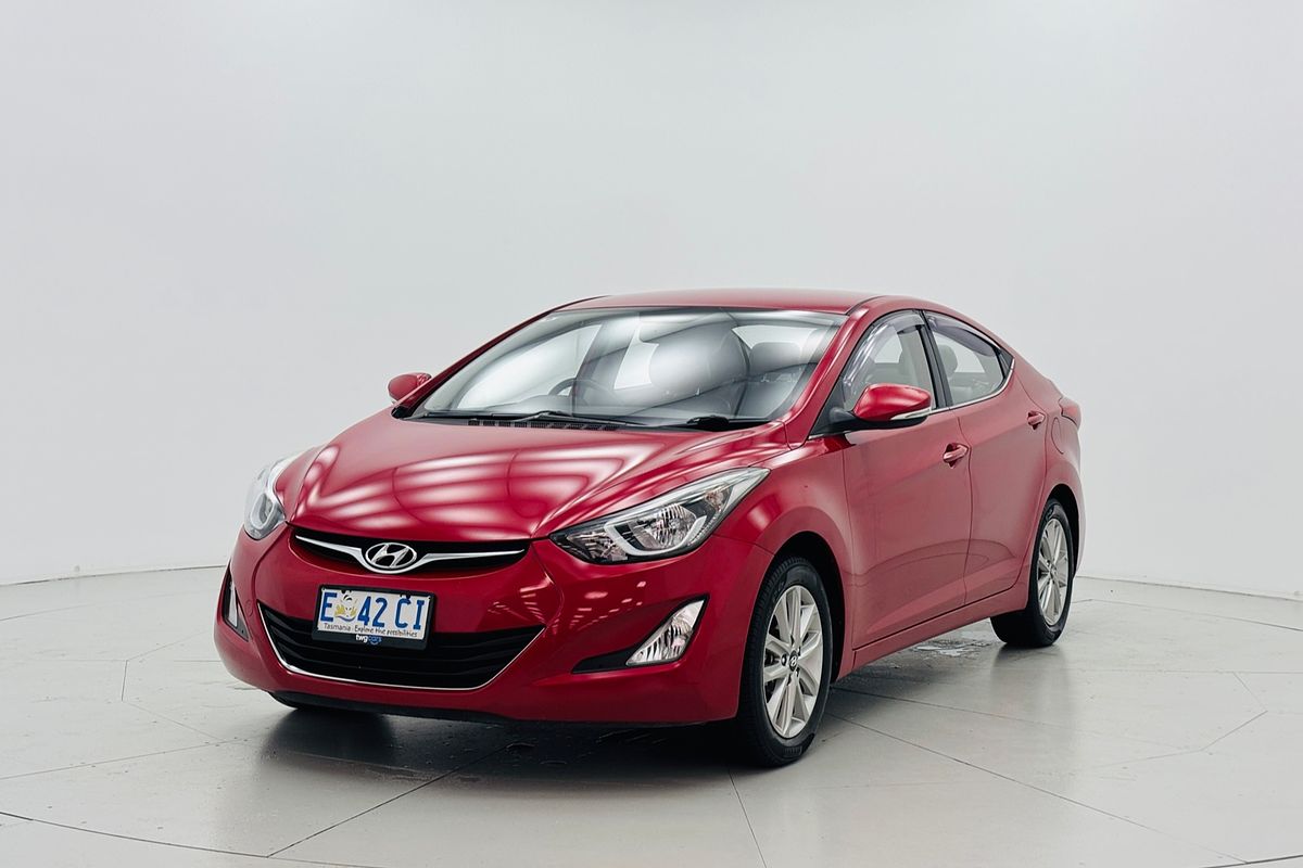 2014 HYUNDAI ELANTRA TROPHY 6 SP MANUAL 4D SEDAN 4CYL