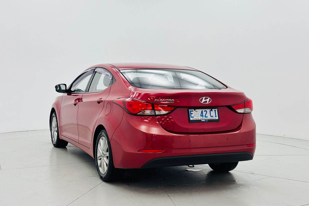 2014 HYUNDAI ELANTRA TROPHY 6 SP MANUAL 4D SEDAN 4CYL