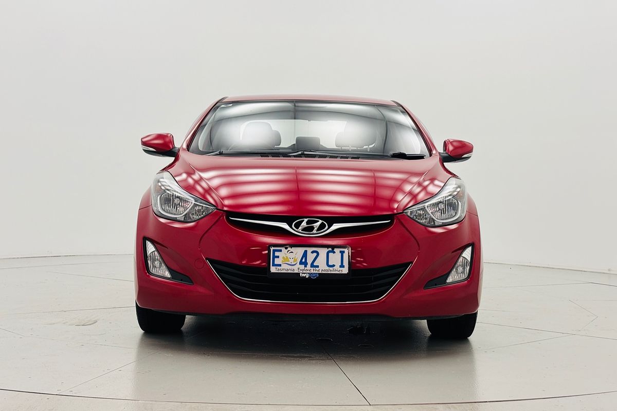 2014 HYUNDAI ELANTRA TROPHY 6 SP MANUAL 4D SEDAN 4CYL