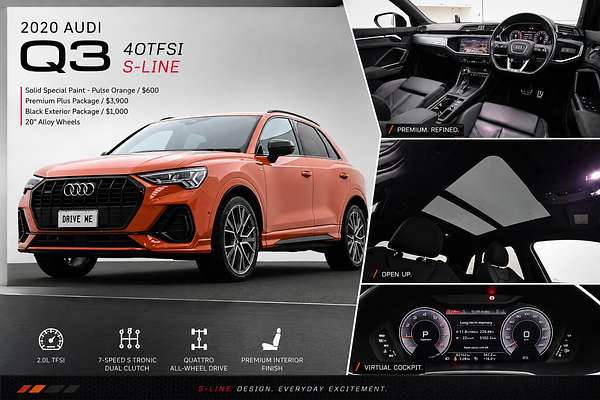 2020 Audi Q3 40 TFSI S line F3