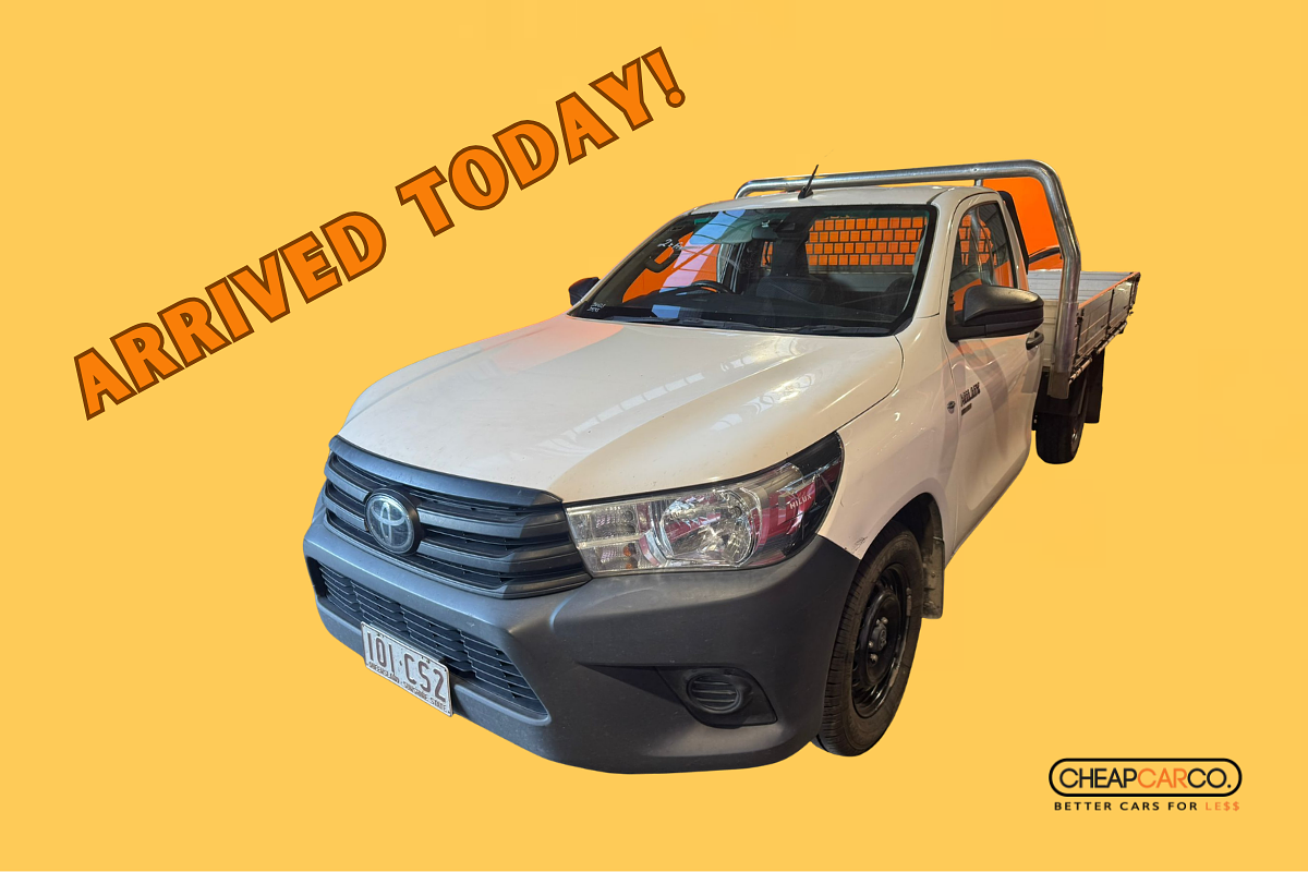 2021 Toyota Hilux Workmate TGN121R Rear Wheel Drive