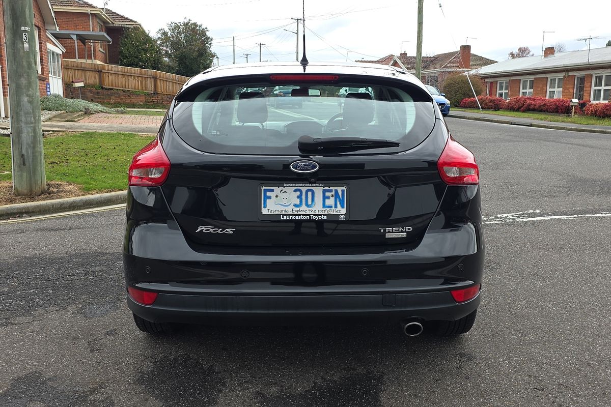 2016 Ford FOCUS TREND 6 SP AUTOMATIC 5D HATCHBACK T4