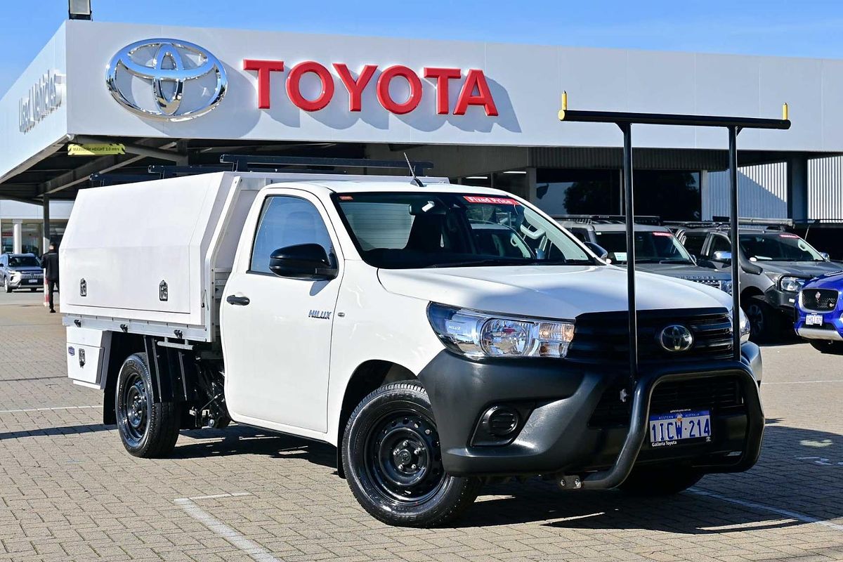 2020 Toyota Hilux Workmate TGN121R Rear Wheel Drive