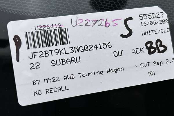 2022 Subaru Outback AWD Touring 6GEN thumb-23