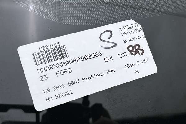 2023 Ford Everest Platinum 3.0L thumb-23