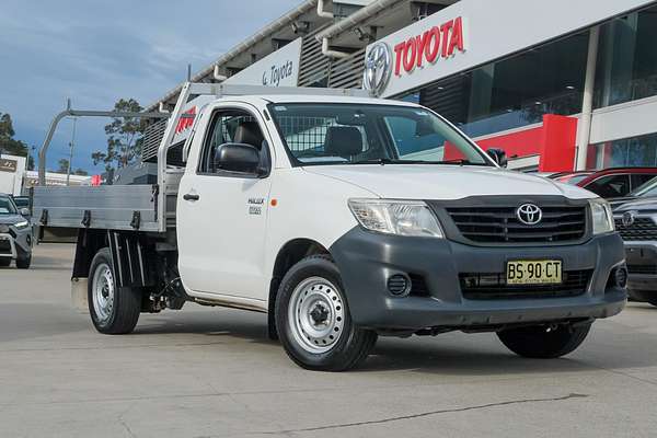 2012 Toyota Hilux Workmate TGN16R Rear Wheel Drive