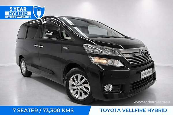 2012 Toyota Vellfire Hybrid X 4WD ATH20W