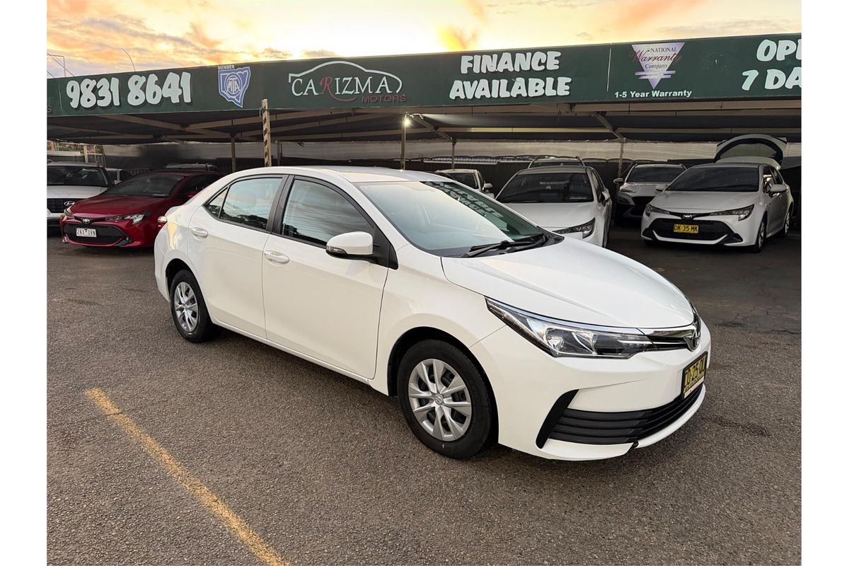 2017 Toyota Corolla Ascent ZRE172R