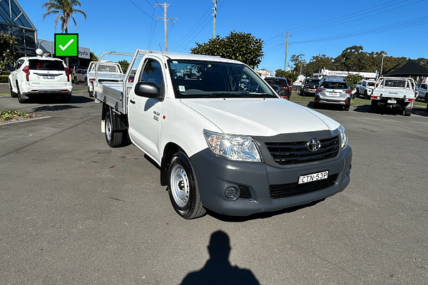 2013 Toyota Hilux Workmate TGN16R Rear Wheel Drive