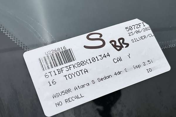 2016 Toyota Camry Atara S ASV50R thumb-23
