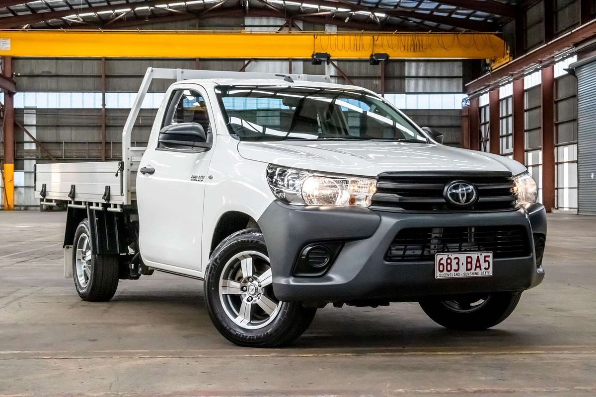 2021 Toyota Hilux Workmate TGN121R Rear Wheel Drive