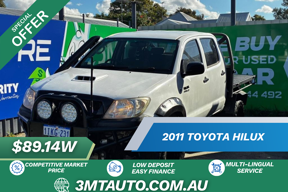 2011 Toyota Hilux SR KUN26R 4X4