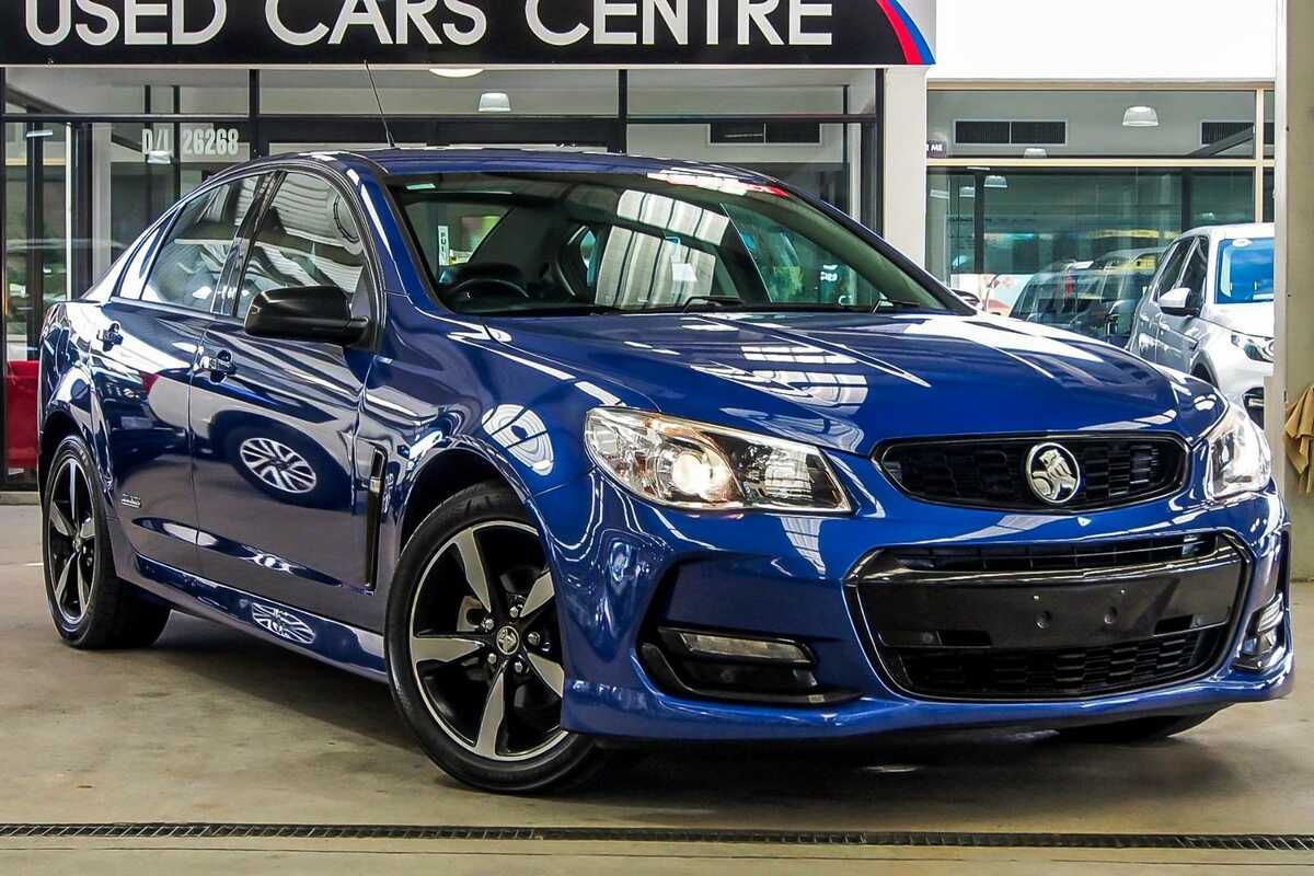 SOLD 2016 Holden Commodore SV6 Black Used Sedan Cannington WA