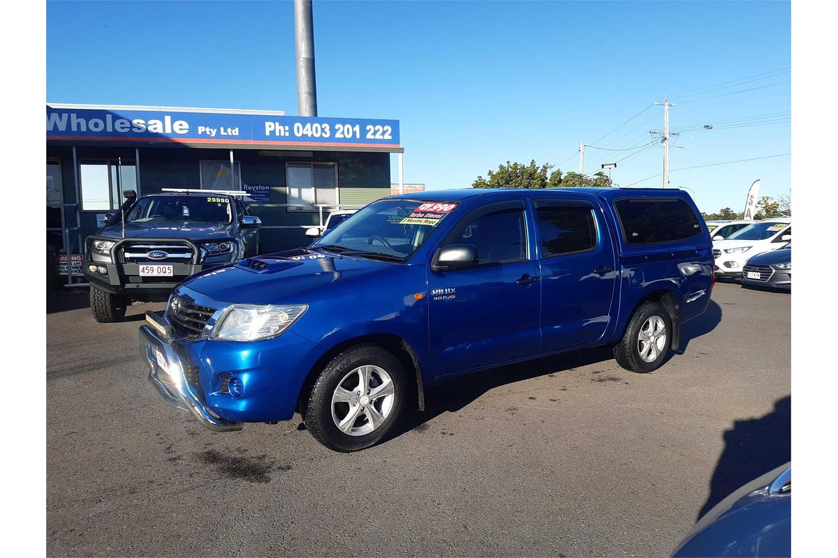 2014 Toyota Hilux SR KUN16R MY14 REAR WHEEL DRIVE