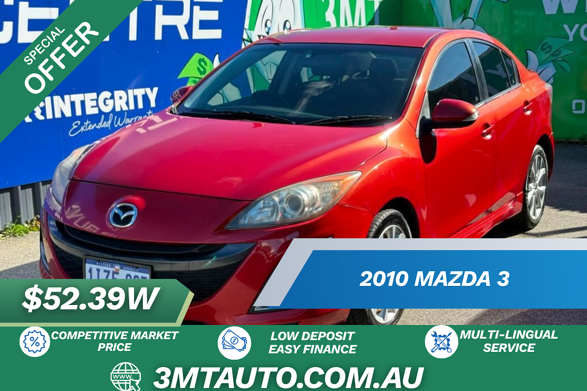 2010 Mazda 3 SP25 BL Series 1