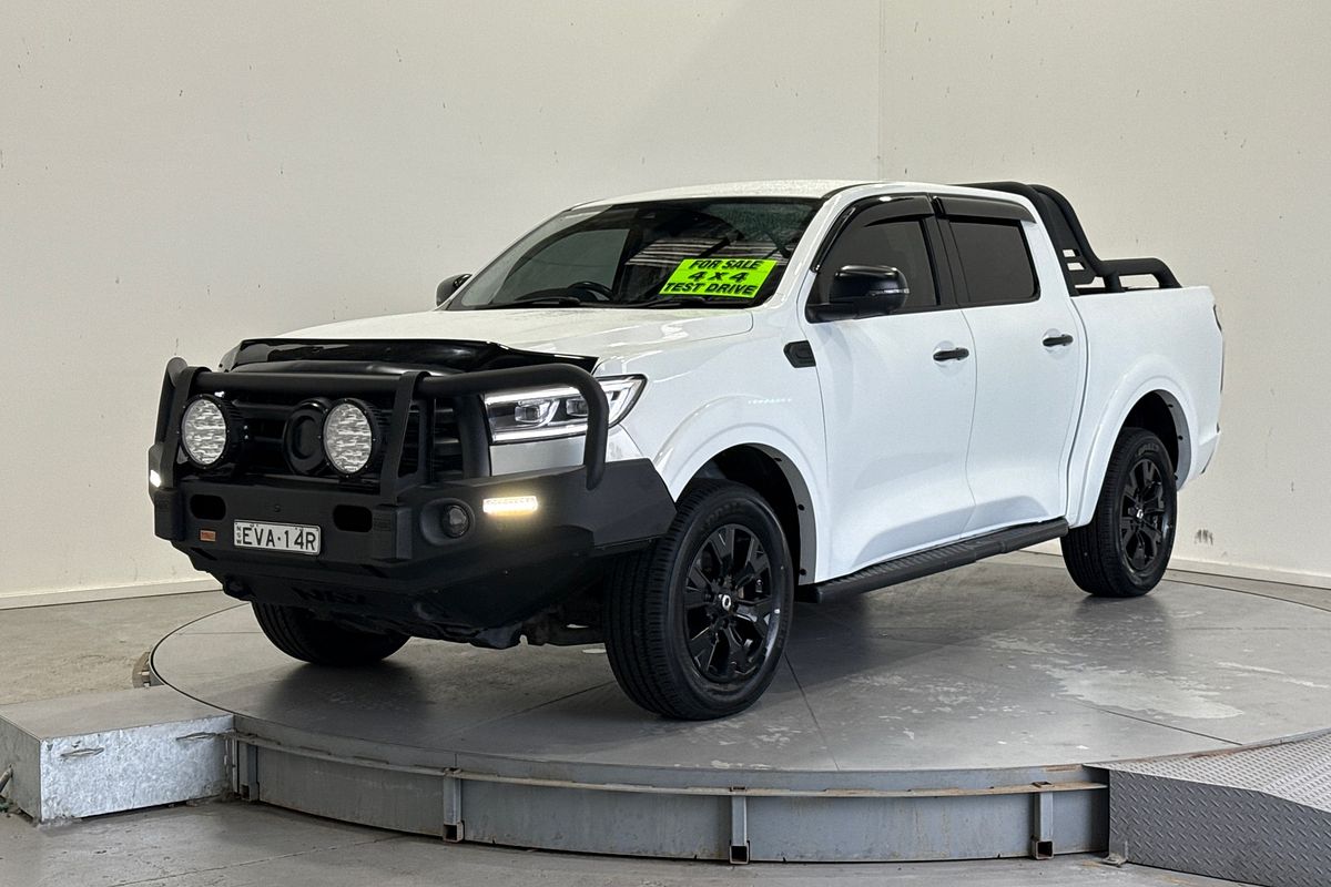 2022 GWM Ute CANNON VANTA (4x4) 4X4
