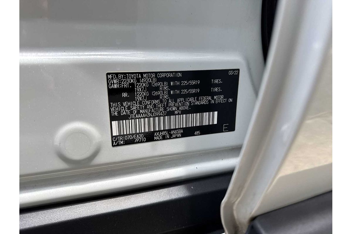 専用ページ　【白様】 SOLD 2022 Toyota Venza Limited in 070 BLIZZARD PEARL | Used SUV