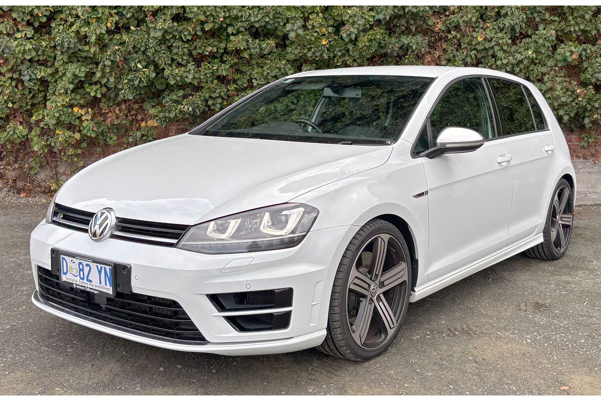 SOLD 2014 Volkswagen Golf R in WHITE | Used Hatch | Stock #U75687 ...