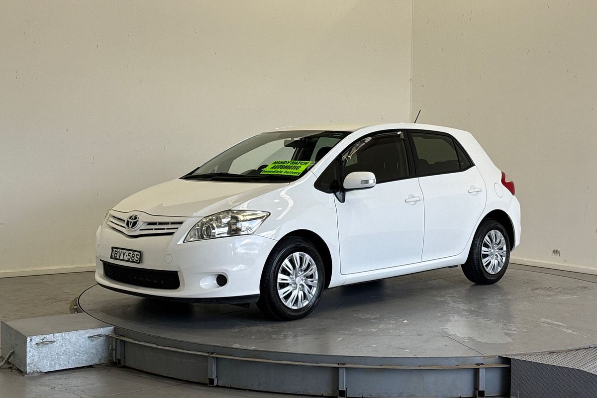 2011 Toyota Corolla ASCENT ZRE152R MY11