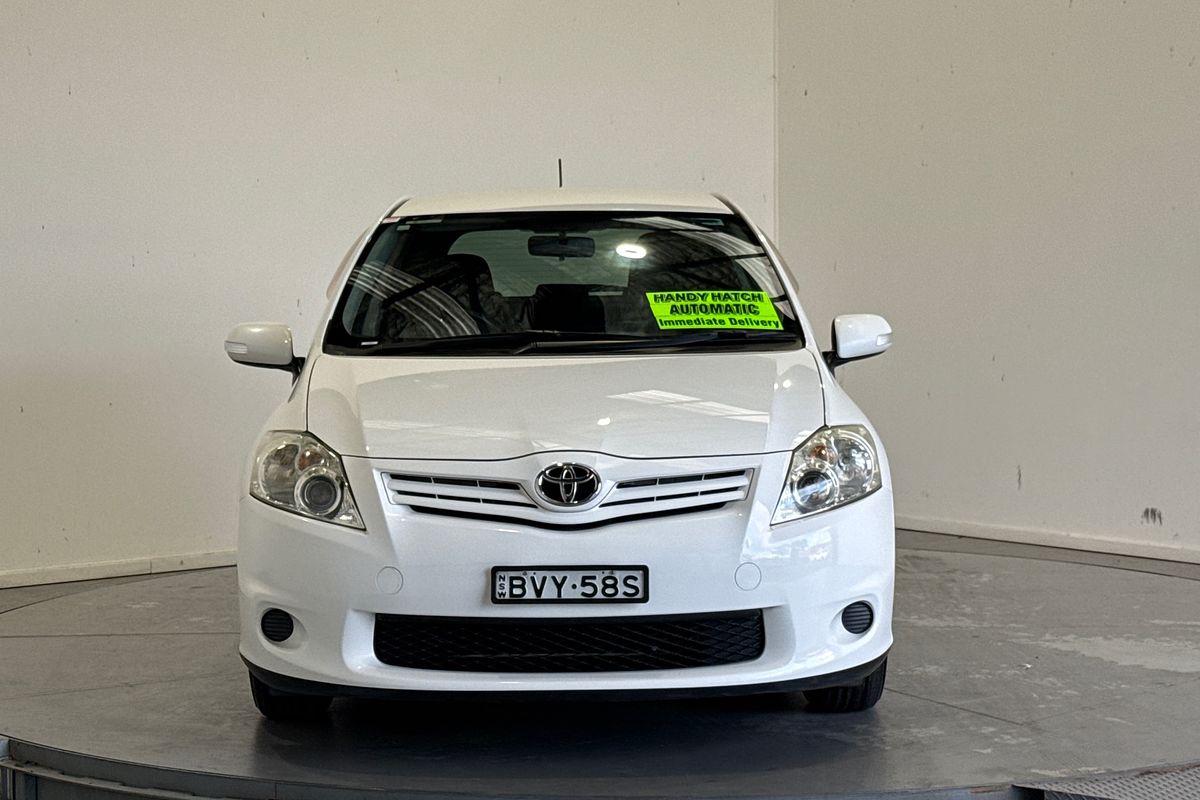 2011 Toyota Corolla ASCENT ZRE152R MY11