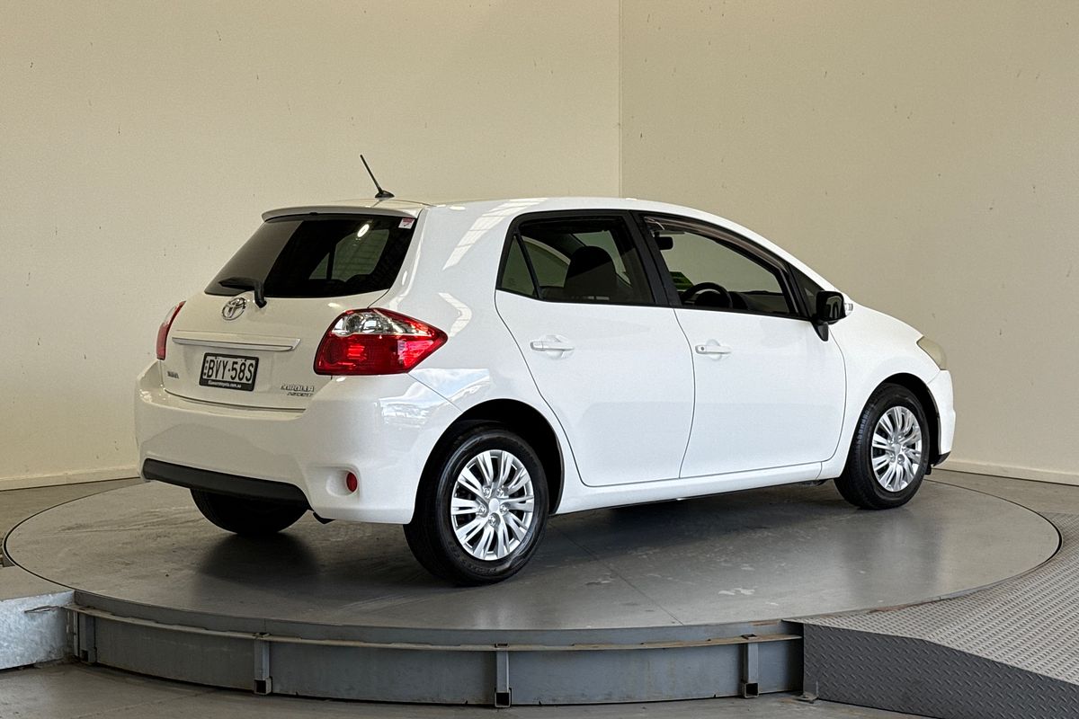 2011 Toyota Corolla ASCENT ZRE152R MY11