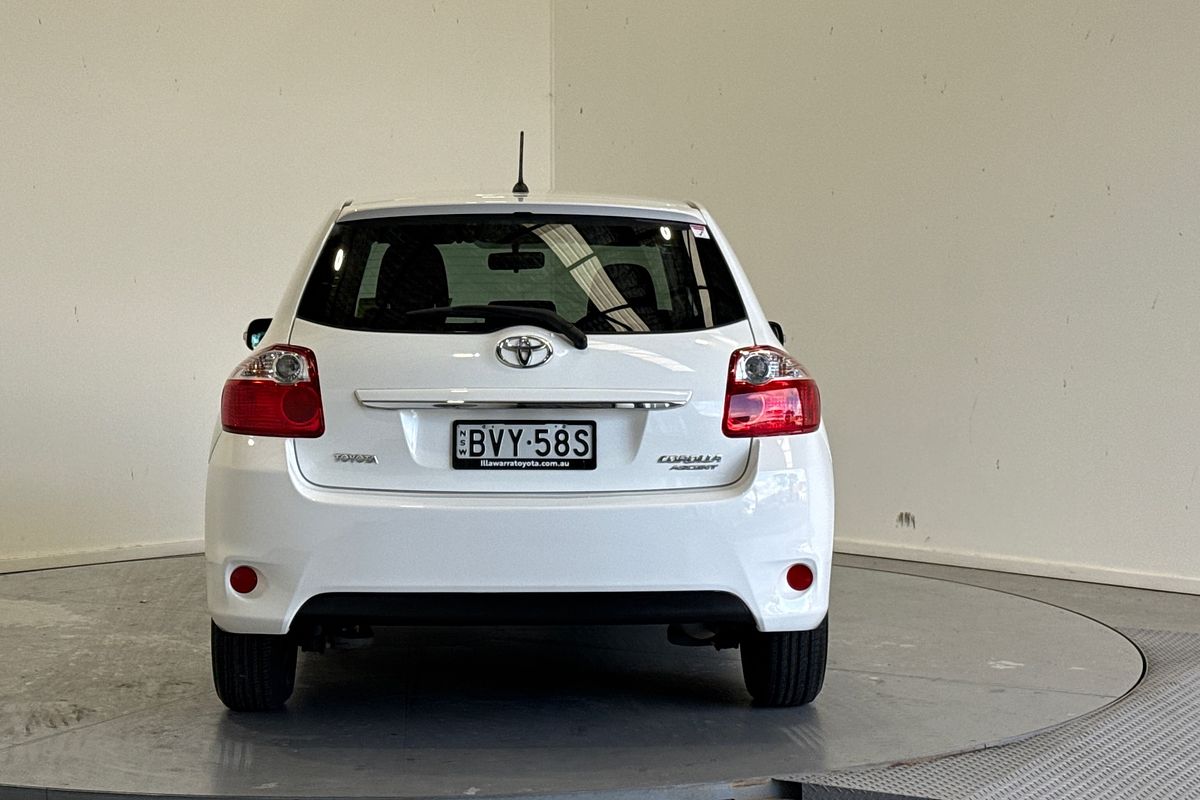 2011 Toyota Corolla ASCENT ZRE152R MY11