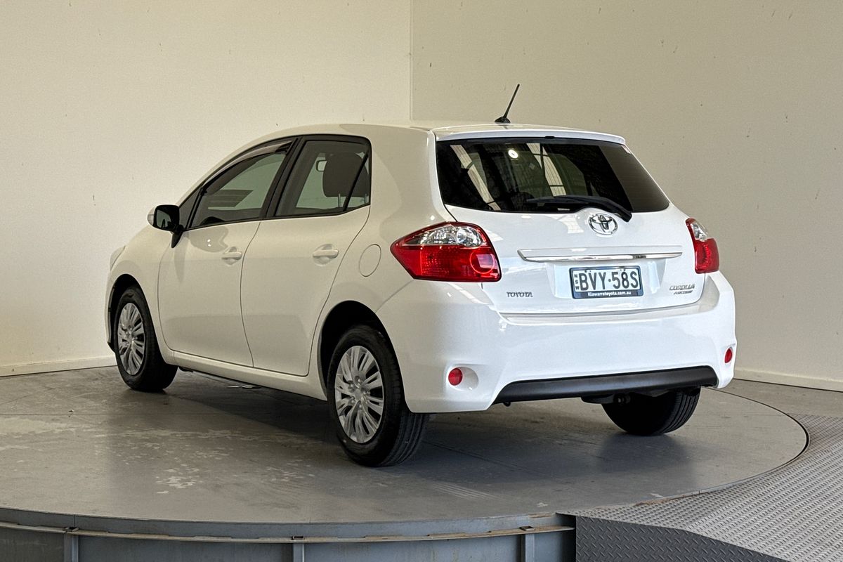2011 Toyota Corolla ASCENT ZRE152R MY11