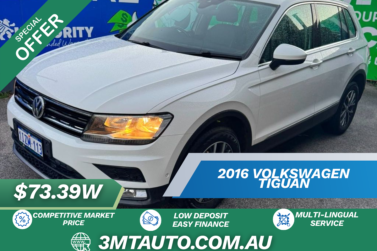 2016 Volkswagen Tiguan 132TSI Comfortline 5N