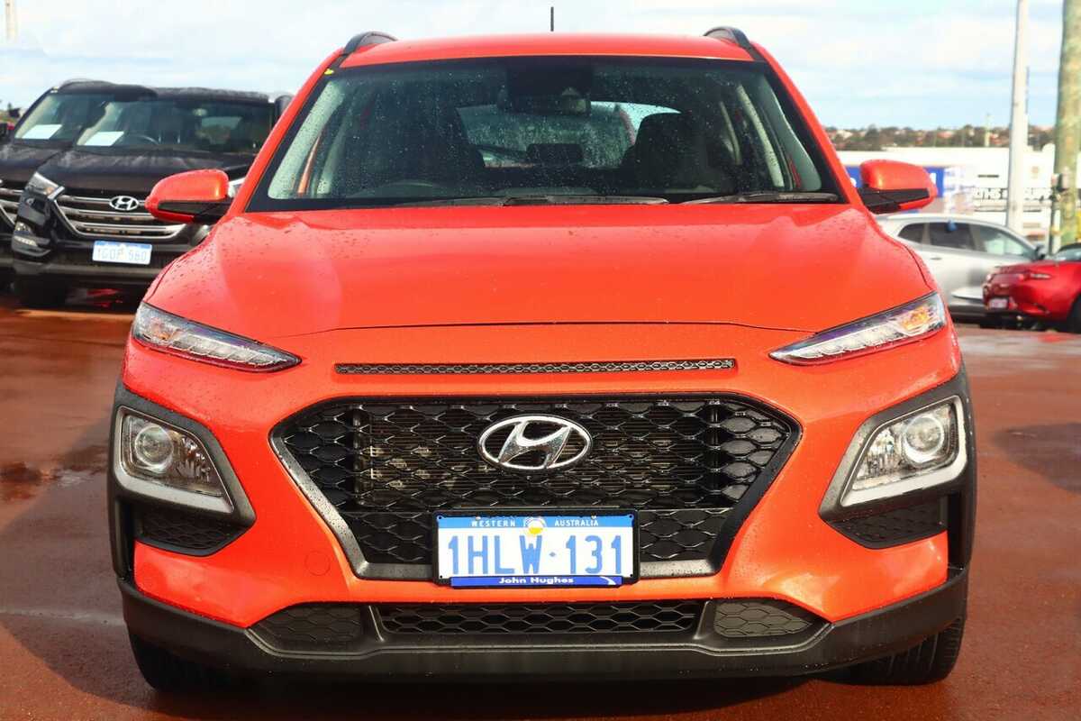 SOLD 2019 Hyundai Kona Active 2WD in Orange Used SUV Wangara WA