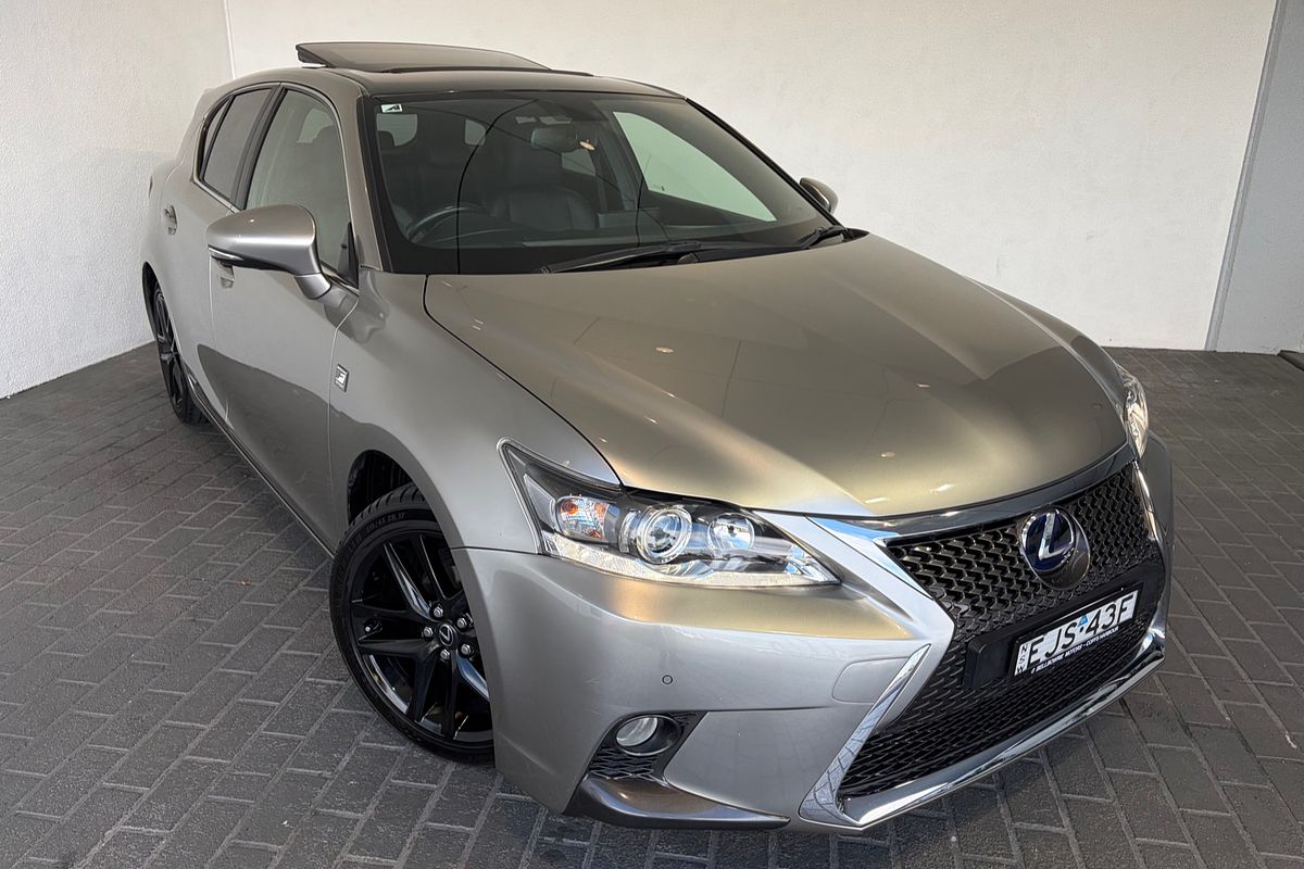 2017 Lexus CT F SPORT ZWA10R MY17
