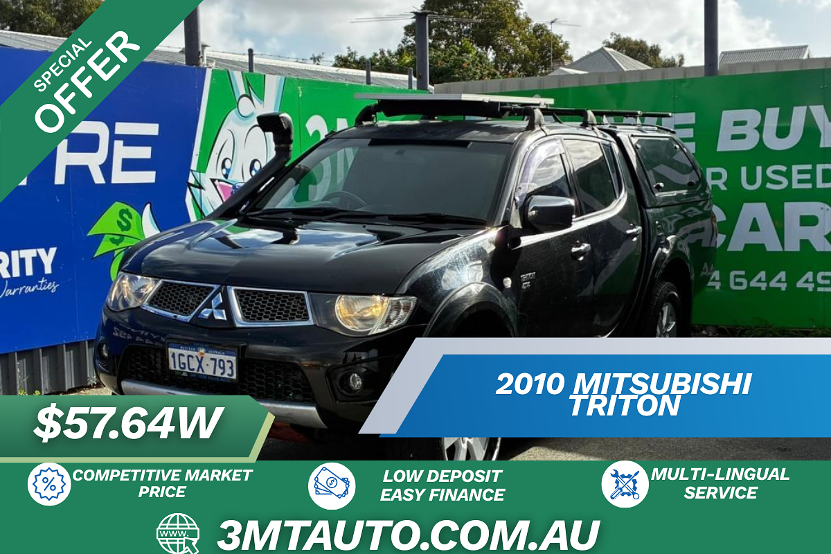 2010 Mitsubishi Triton GLX-R MN 4X4