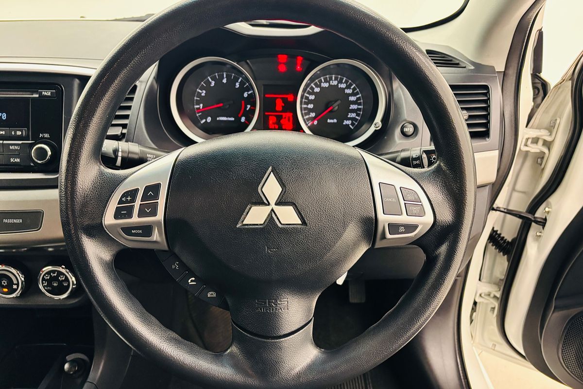 2015 Mitsubishi LANCER ES SPORT CVT AUTO 6 SP SEQUENTIAL 4D SEDAN 4CYL 