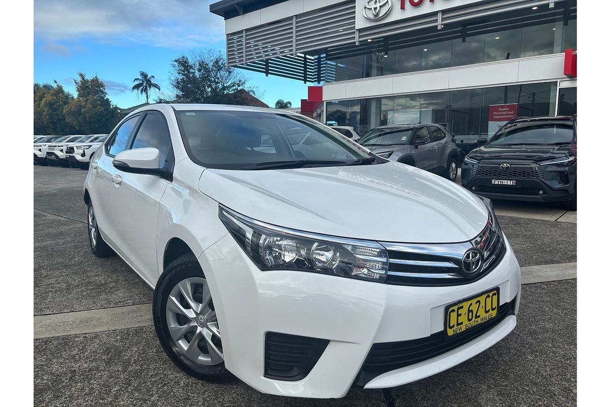 2015 Toyota Corolla Ascent ZRE172R