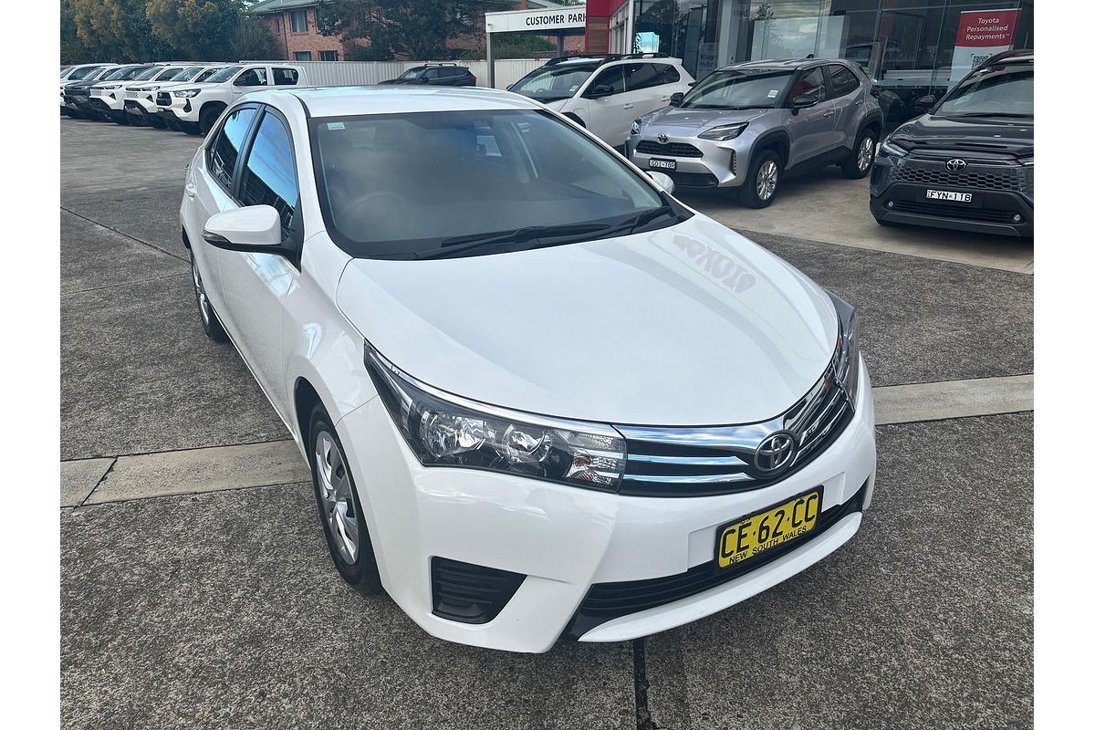 2015 Toyota Corolla Ascent ZRE172R