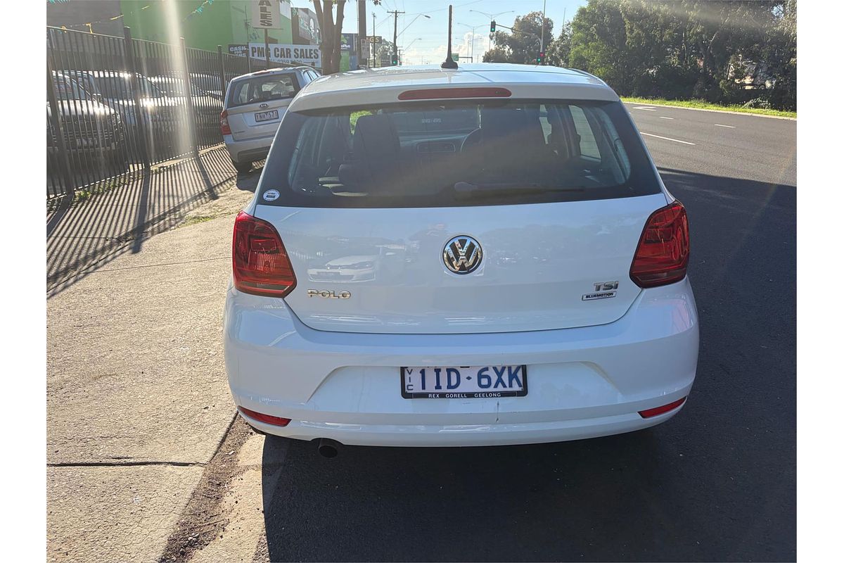 2016 Volkswagen Polo 81 TSI COMFORTLINE 6R MY17