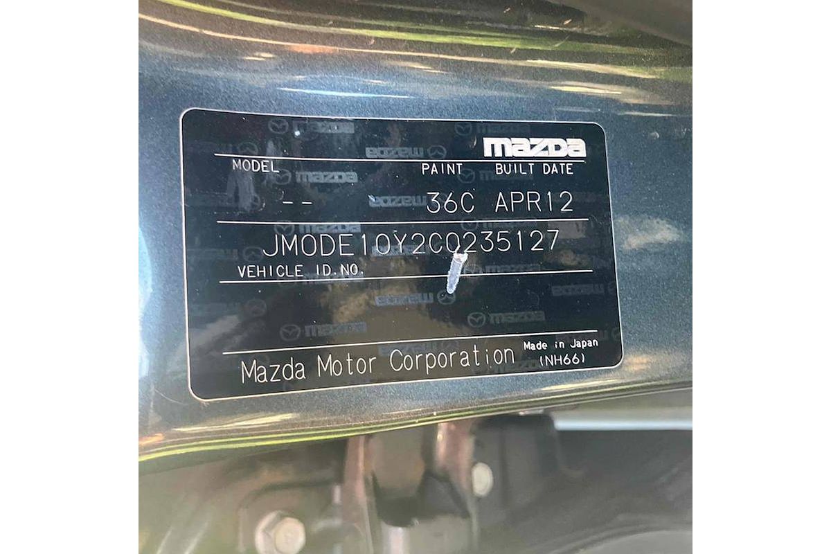 2012 Mazda 2 Neo DE Series 2