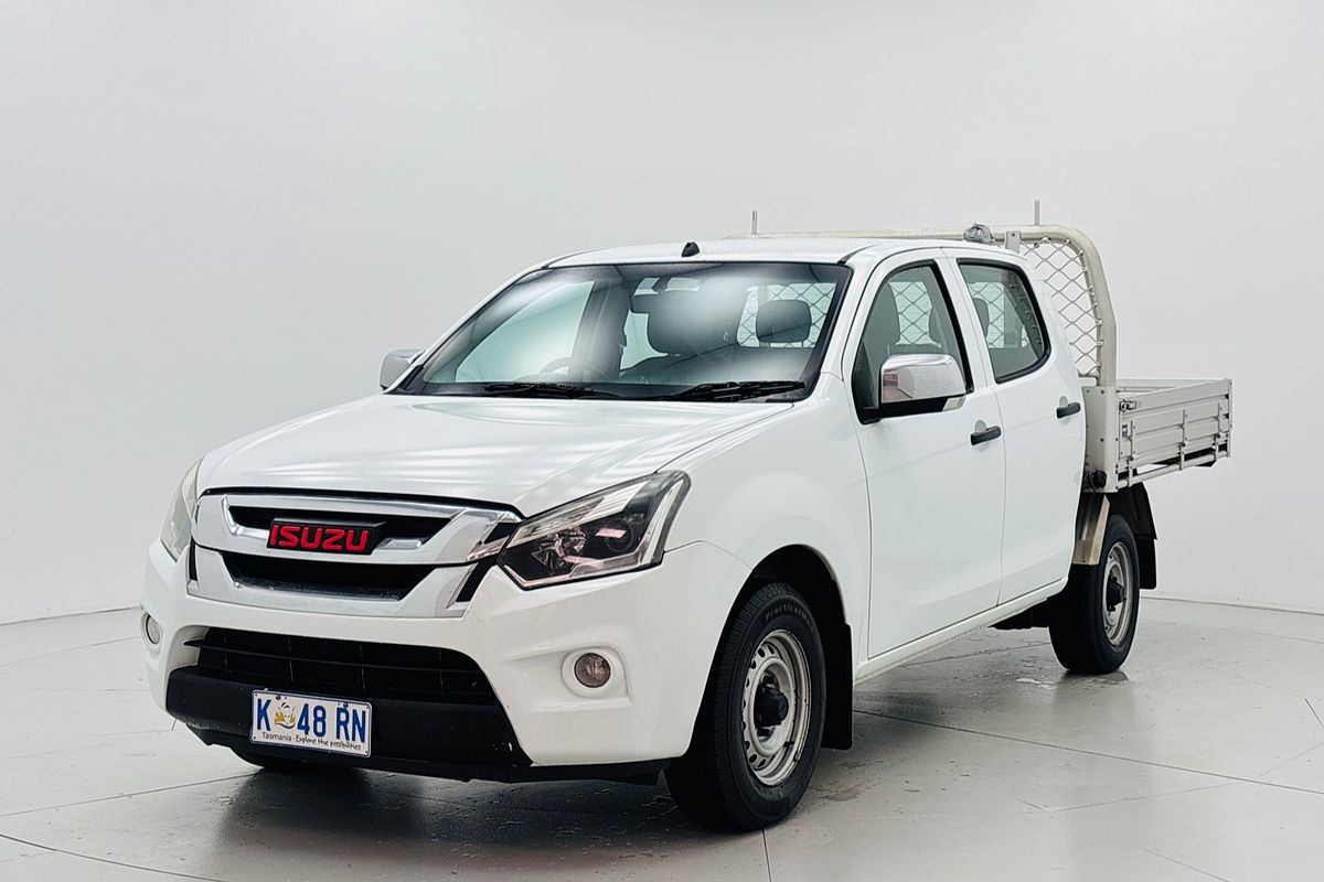 2017 Isuzu D-MAX SX (4x2) 6 SP MANUAL CREW CAB UTILITY DT4