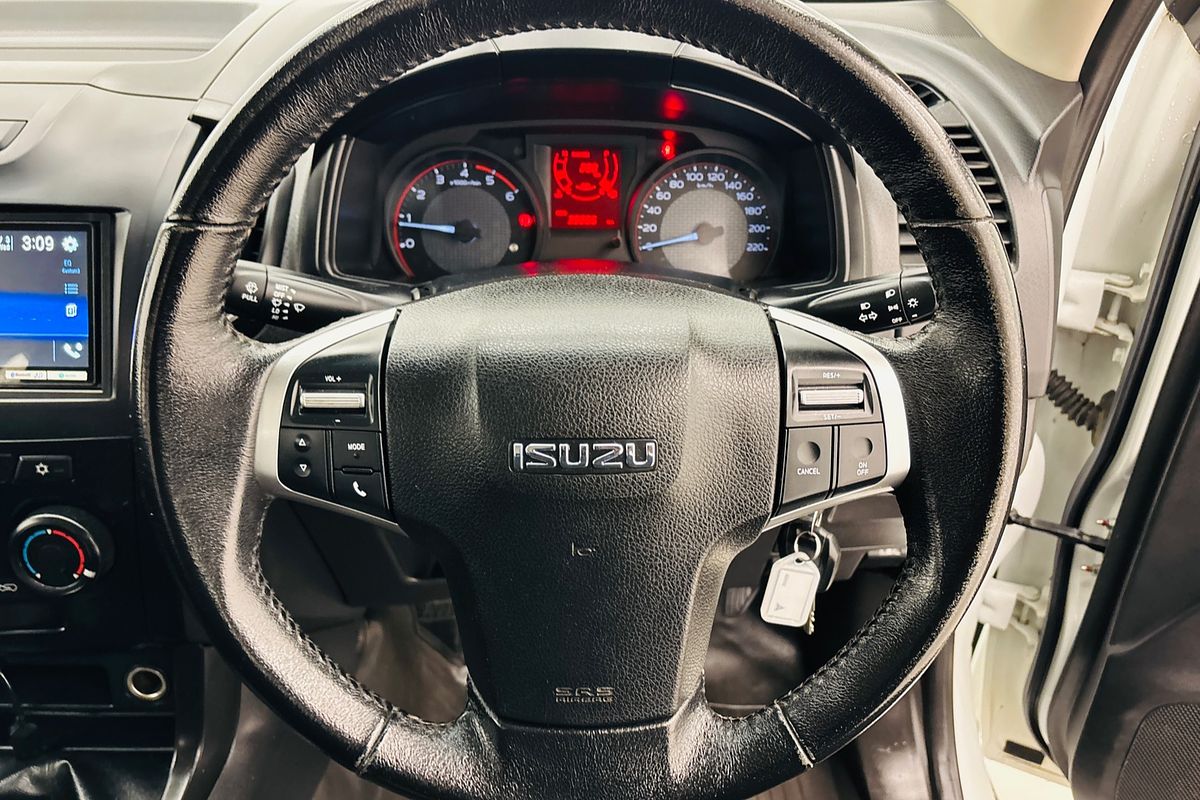 2017 Isuzu D-MAX SX (4x2) 6 SP MANUAL CREW CAB UTILITY DT4