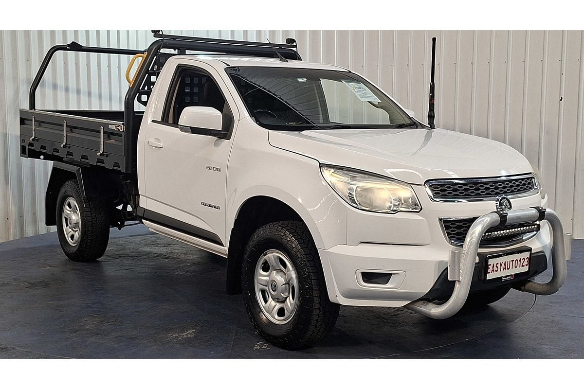 2014 Holden Colorado LX RG Rear Wheel Drive