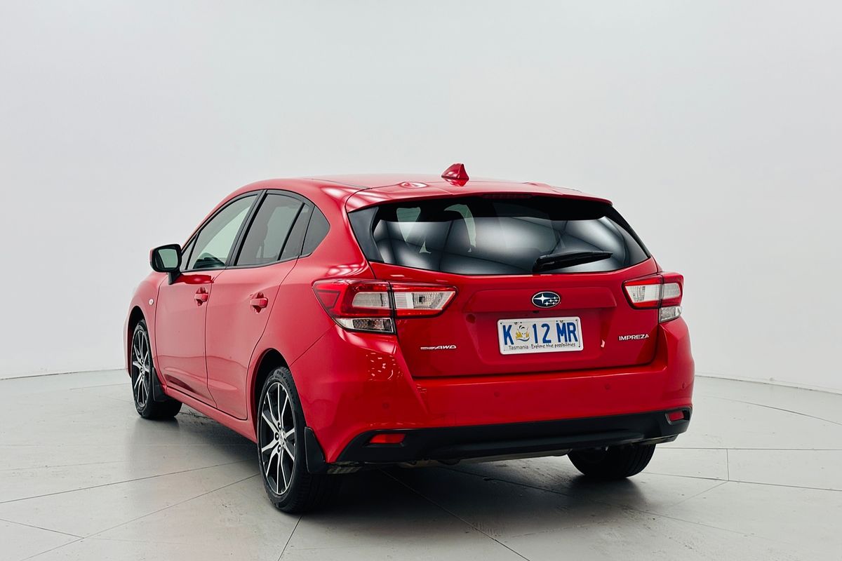 2019 SUBARU IMPREZA 2.0i (AWD) CONTINUOUS VARIABLE 5D HATCHBACK 4CYL