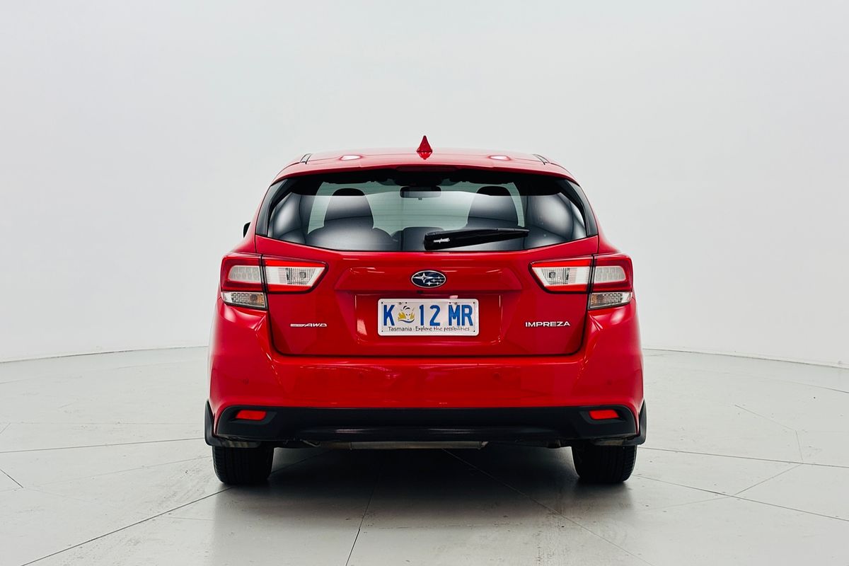 2019 SUBARU IMPREZA 2.0i (AWD) CONTINUOUS VARIABLE 5D HATCHBACK 4CYL